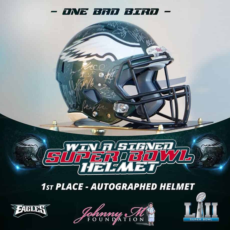 One Bad Bird Johnny M Foundation Superbowl Giveaway